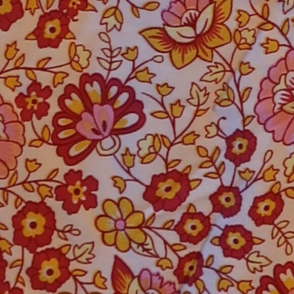 NWT Womens Regina Rosia/Fuxia Red, Pink Floral Maxi Skirt S - Picture 4 of 6